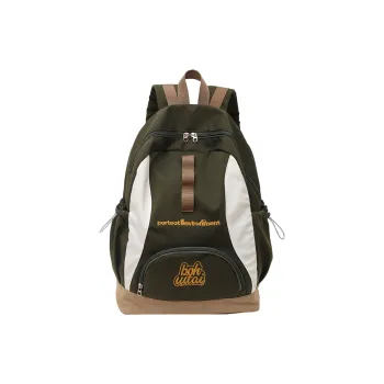 KAMLUI Nylon Backpack Unisex Army Green/Black