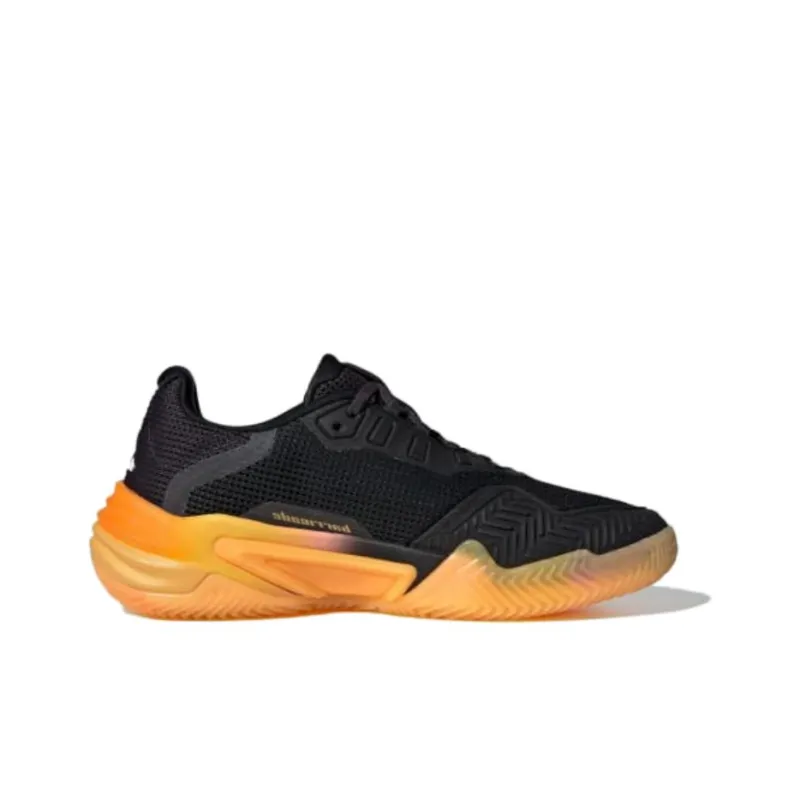 Adidas Barricade 13 Low Top Tennis Shoes Unisex Gray Yellow White-1