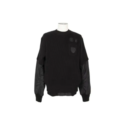 Sacai Mark Gonzalez Co-branded Edition Sweaters Men Black