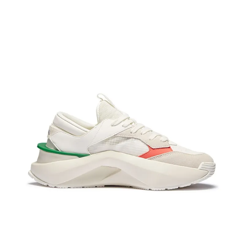 WCBL Chunky Sneakers Unisex Low Top Ecru-1