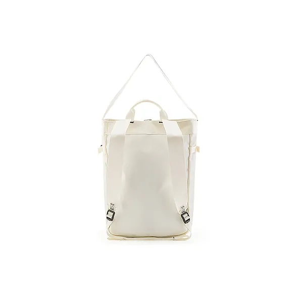 THE NORTH FACE Recycled Polyester Backpack Regular Unisex Dune White-2