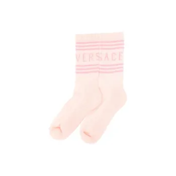 VERSACE Mid-Calf Socks Women's 1 Pack Pink
