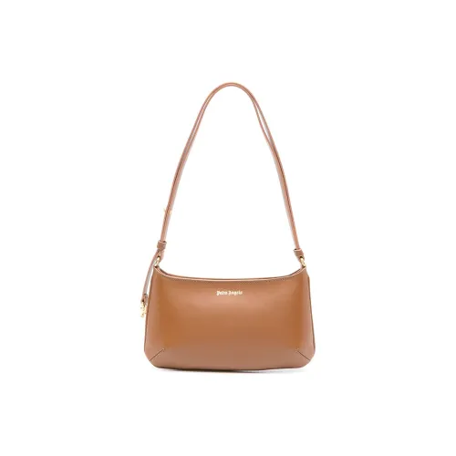 PALM ANGELS Leather Giorgina Bag 'Camel Brown'