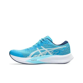 Asics HYPER SPEED 4 Cushioning Slip Resistant Low Top Running Shoes Men's Blue White