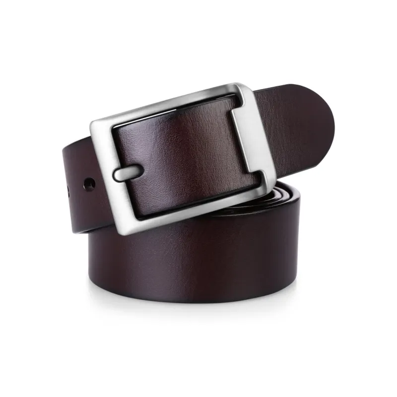 Cows Reign Single Layer Top Grain Cow Leather Belts Men's Width 3.7cm-7