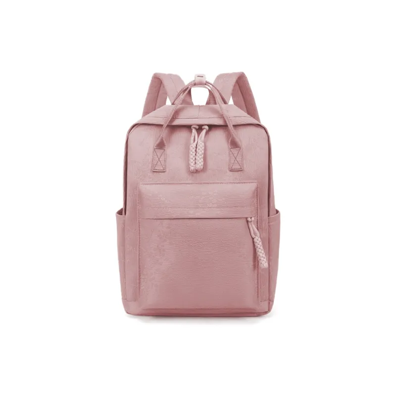GEERDUN Oxford Backpack Unisex Black/White/Pink/Purple/Green-4