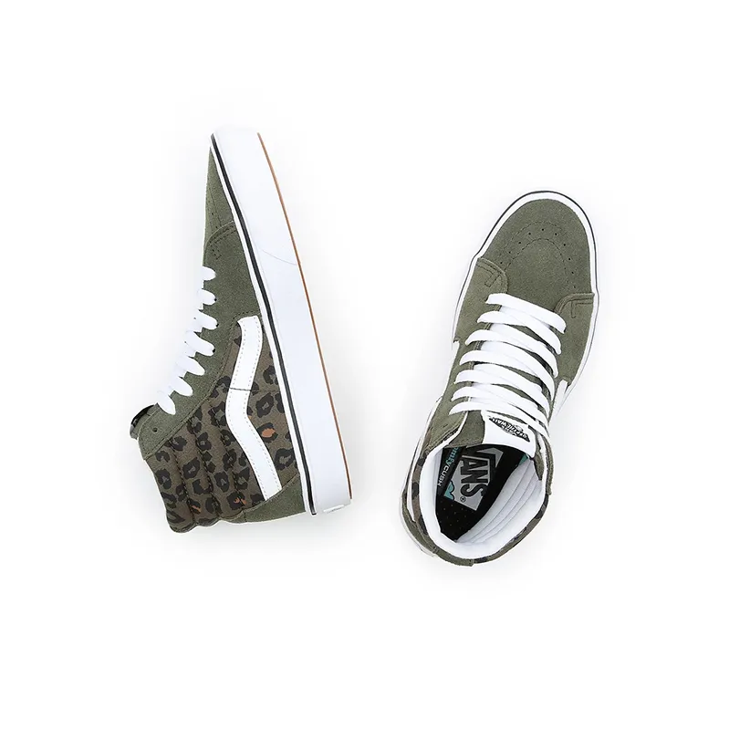 Vans SK8 HI Buty Comfycush Green-3