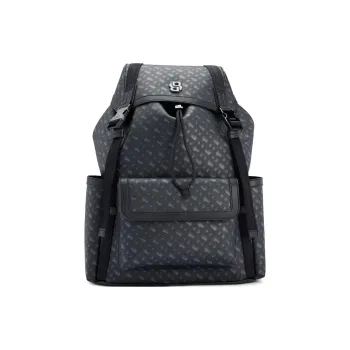 HUGO BOSS Fabric Backpack Men's Dark Gray