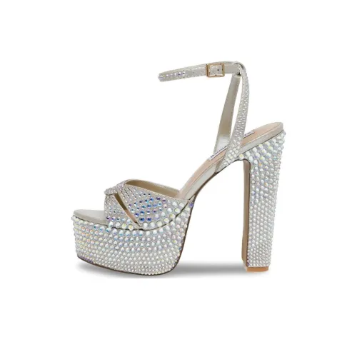 STEVE MADDEN Strap Sandals 14cm Women's Silver