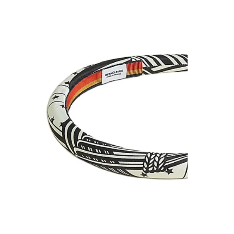 HERMES Silk Headbands Women's Multicolor-2