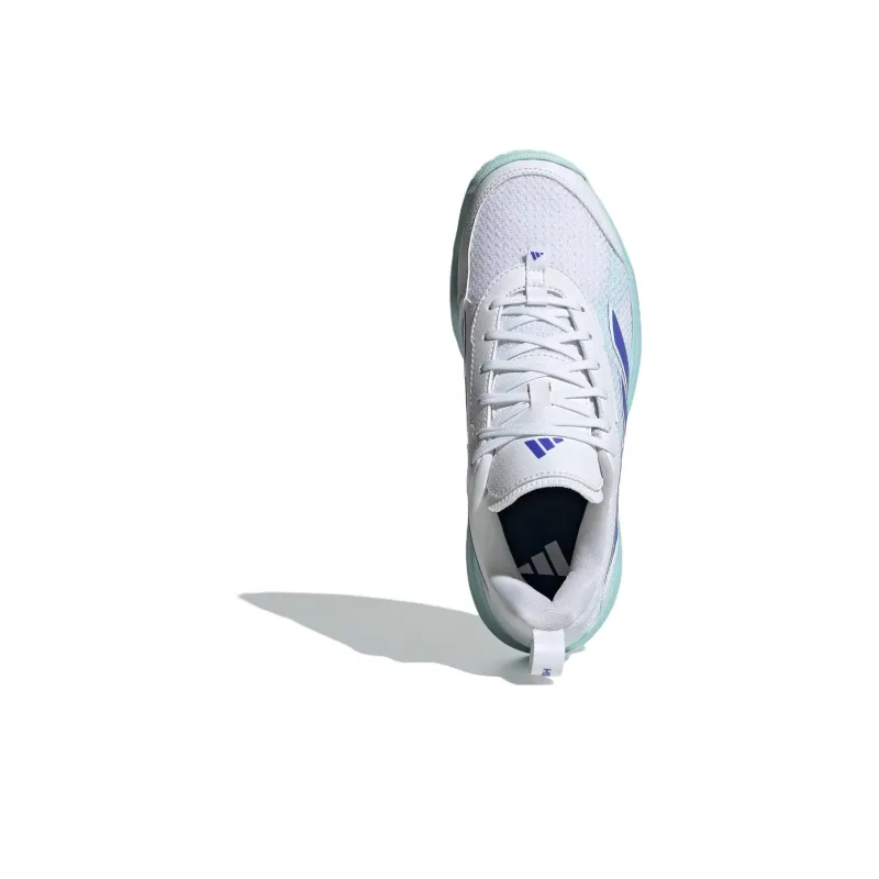 Adidas Avaflash Low Cloud White Cobalt Blue Semi Flash Aqua Women's-4