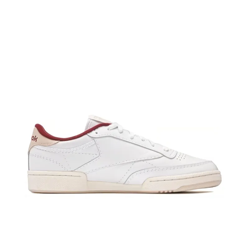 Reebok Club C 85 'White Classic Maroon'-1