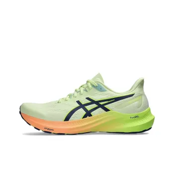 Asics GT 2000 12 Low Top Running Shoes Men's Green Blue