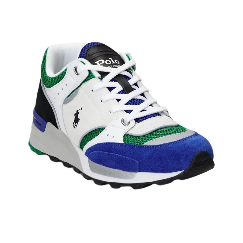 Polo Ralph Lauren Trackster 200 Low-Top Casual Shoes Men's Blue-2