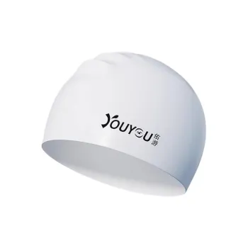 Youyou Swimming Caps Silicone Unisex One Size Multicolor