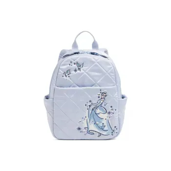 Disney Polyester Backpack Mini Women's Gray White