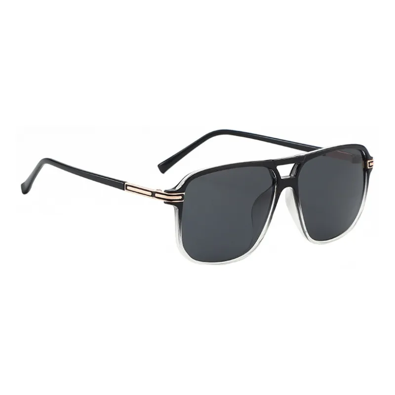 BSELEON TR/Memory Plastic Square Sunglasses Unisex-3