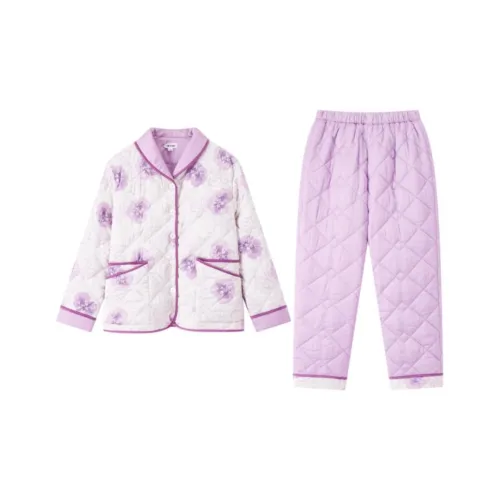Yiner Life Pajama Set Women's Lilac