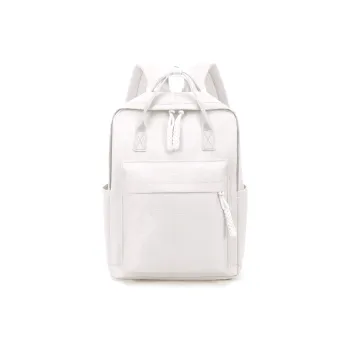 GEERDUN Oxford Backpack Unisex Black/White/Pink/Purple/Green