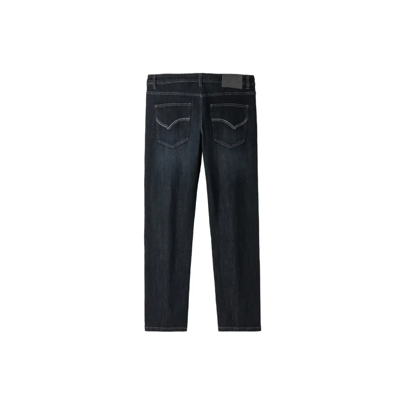 HLA Jeans Men Blue Gray Denim Gradient Dark 90-1