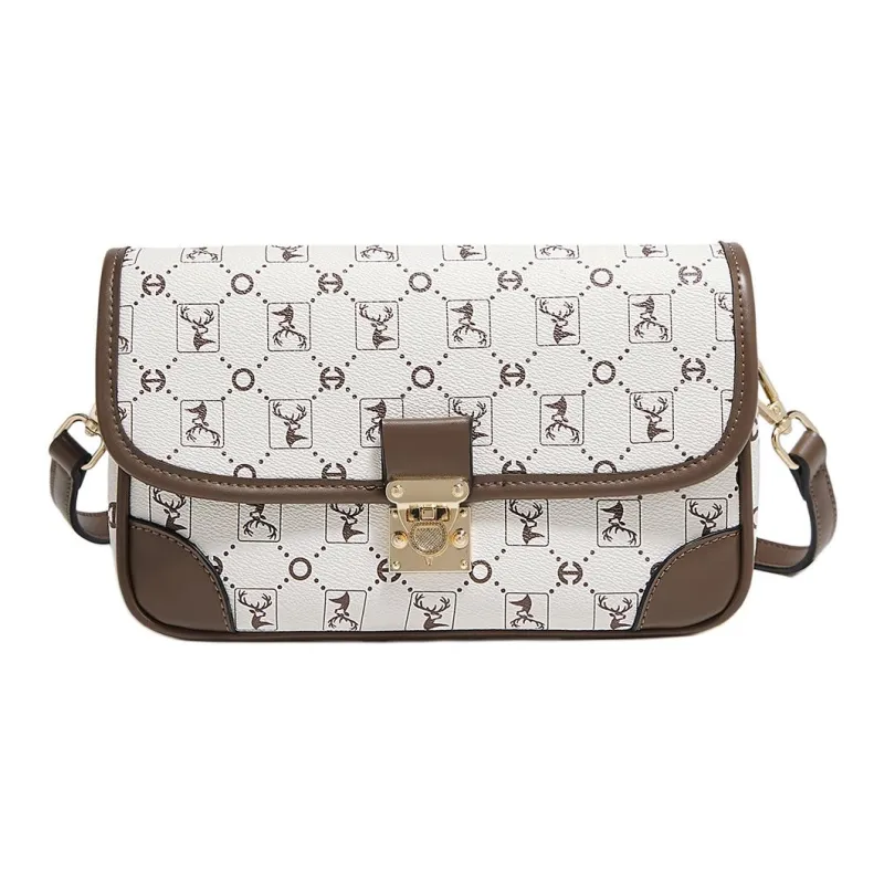 Marino Orlandi Synthetic Leather Crossbody Bag Shoulder Bag Handbag Shoulder Bag Women's Coffee/Apricot-8