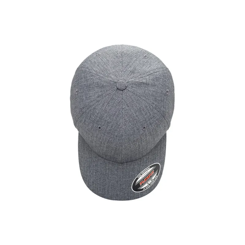 FLEXFIT Polyester Baseball Caps Unisex Dark Gray-1