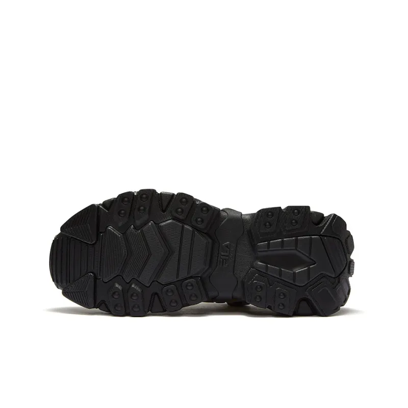 FILA FUSION EXOCET Mountains Shoes Slip-Resistant Low-Top Casual Shoes Men's Rainy Mist Gray Yellow Fragrant Thyme-2