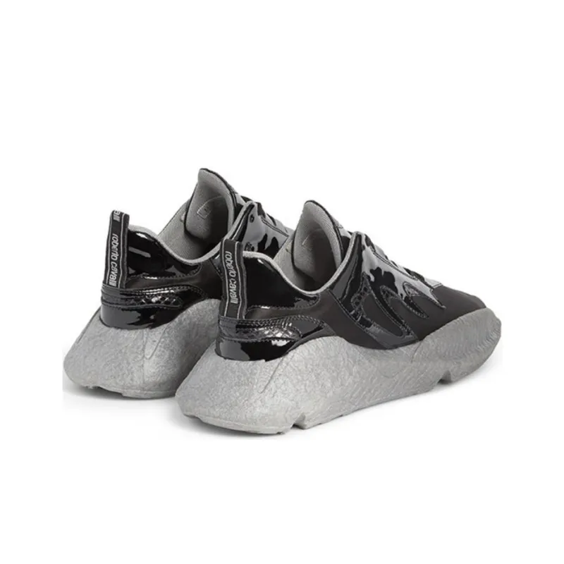 Roberto Cavalli Low-Top Casual Shoes Women's Black-3