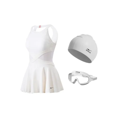 Erke Swimming Sets Polyamide+Elastane Beach Pool Women's White