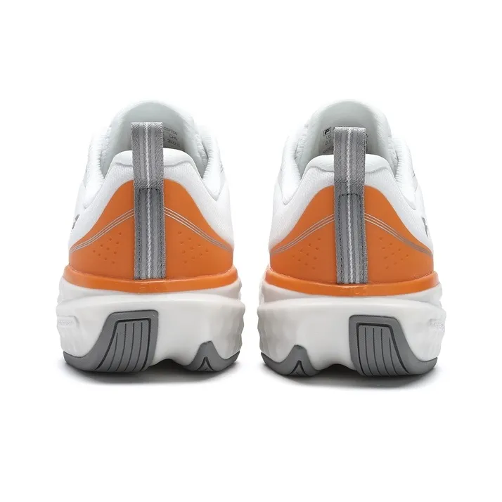 FILA ENERGY Anti Slip And Wear Resistant Breathable Low Top Running Shoes Men's Bright White-2