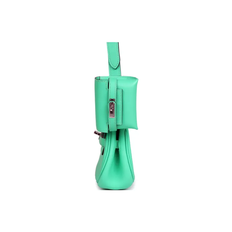 HERMES Kelly Swift Calfskin Crossbody Bag Shoulder Bag Women's 0Z Vert Comics Comic Green-4