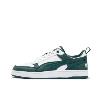 PUMA DRIBBLE Anti Slip Wear Resistant Low Top Casual Shoes Unisex Green White