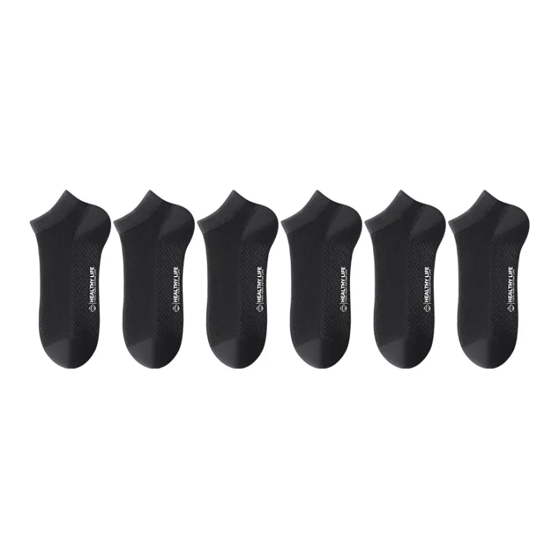 H YXIANG Ankle Socks Men's 6 Pack-6