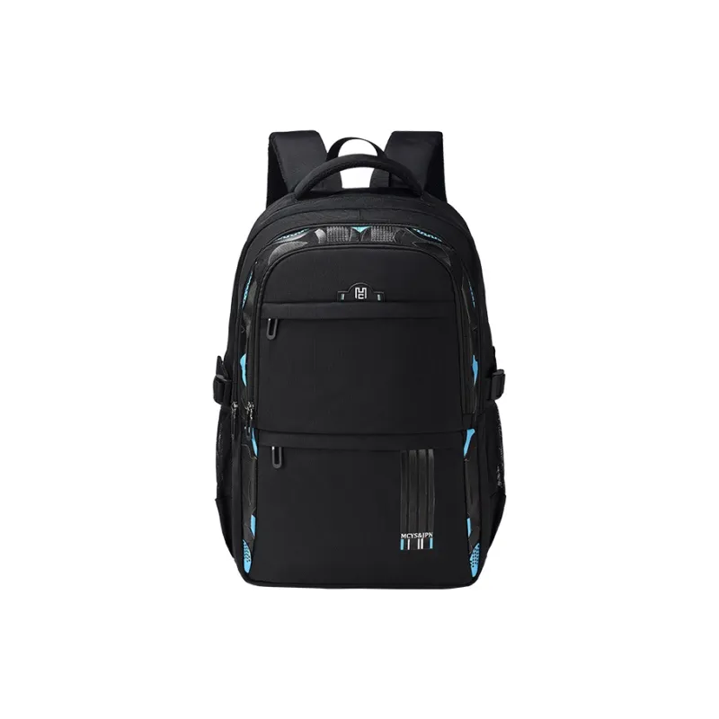 Yohji Kimura Oxford Backpack Regular Men's Navy Blue/Blue Black-0