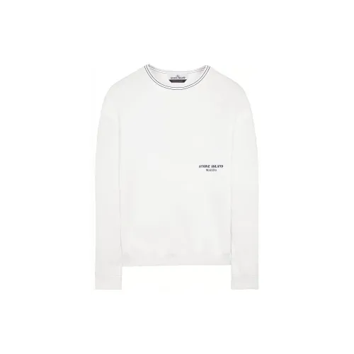 STONE ISLAND Marina Sweatshirts Men White