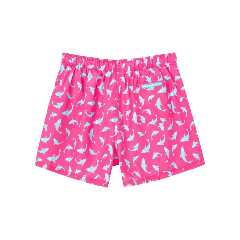 SURFCUZ Beach Shorts Men's Rose Red-1
