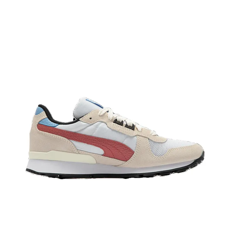 PUMA Rx 737 Anti Slip And Wear Resistant Lightweight Support Cushioning Low Top Casual Shoes Unisex White-1