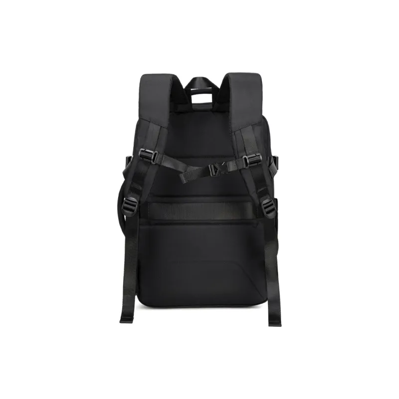Chantria Fabric Backpack Large Size Women's Black/Khaki/Dusty Purple/Burgundy-2