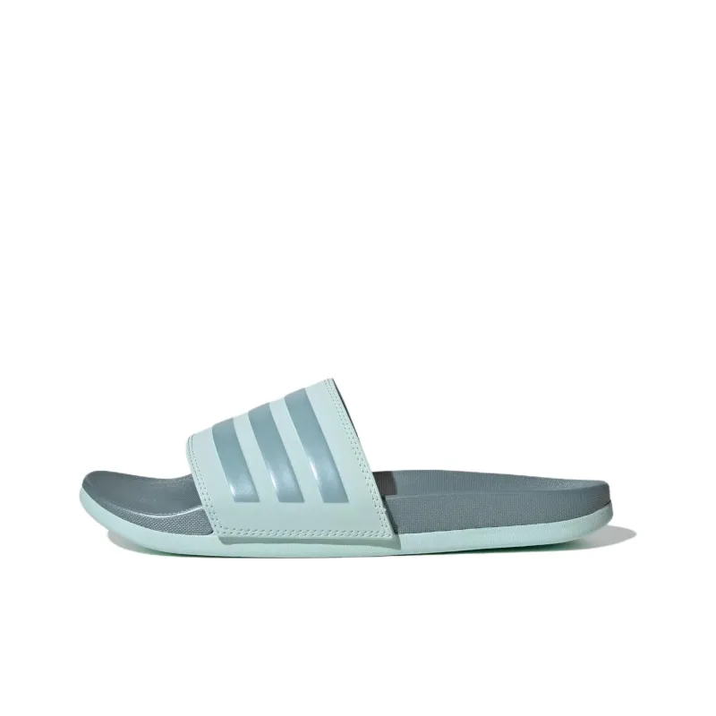 Adidas Adilette Comfort Slides Halo Mint Magic Grey Met Women's-0