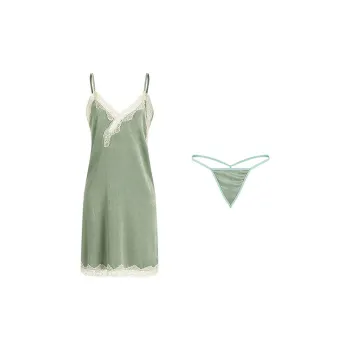 Flowers In Water Pajama Set Women's