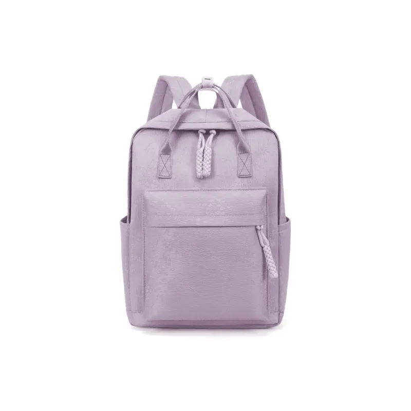 GEERDUN Oxford Backpack Unisex Black/White/Pink/Purple/Green-7