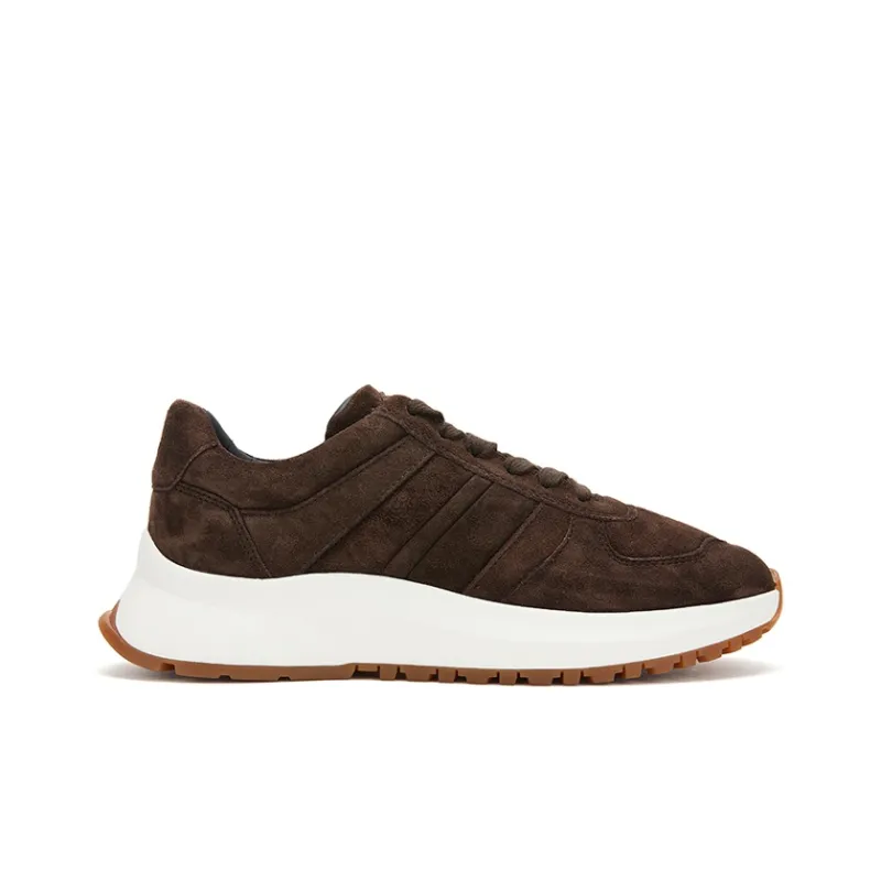 BALLY Low Top Casual Shoes Men's Brown-1