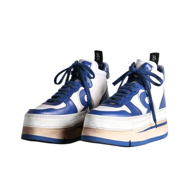 R13 Riot Low-Top Skateboard Shoes Women's Blue-2