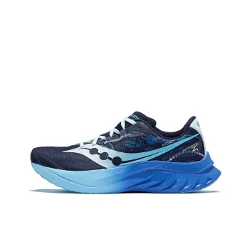 Saucony Endorphin Speed Brown 4 Low Top Running Shoes Unisex Dark Blue And Light Blue