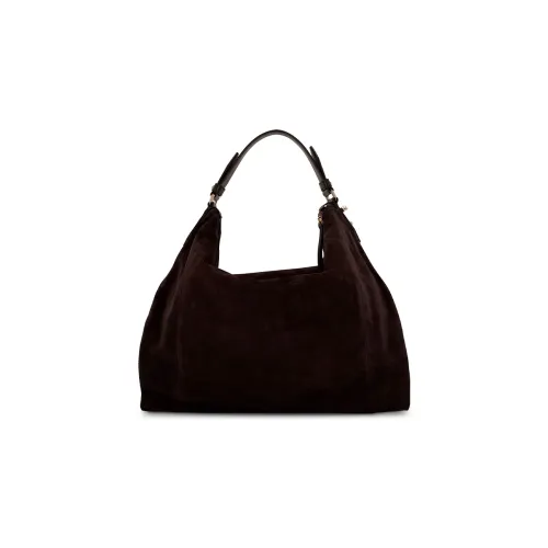 Jimmy Choo Ana Hobo Suede Shoulder Bag