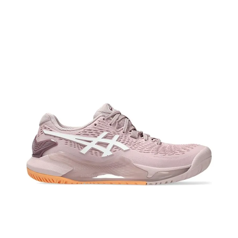 Asics Gel Resolution 9 Watershed Rose White Women's-1