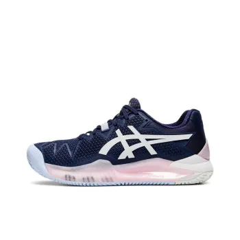 Asics Gel Resolution 8 Clay 'Peacoat White' Women's