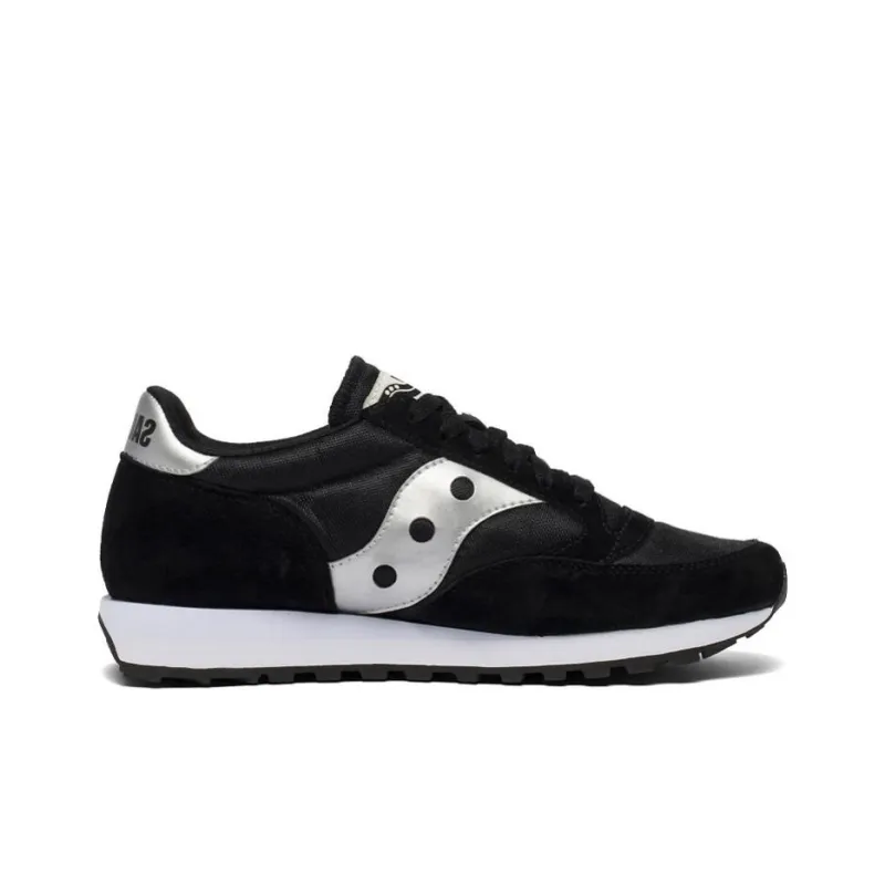Saucony Jazz 81 Running Shoes Unisex Low-Top Black/Silver/White-1