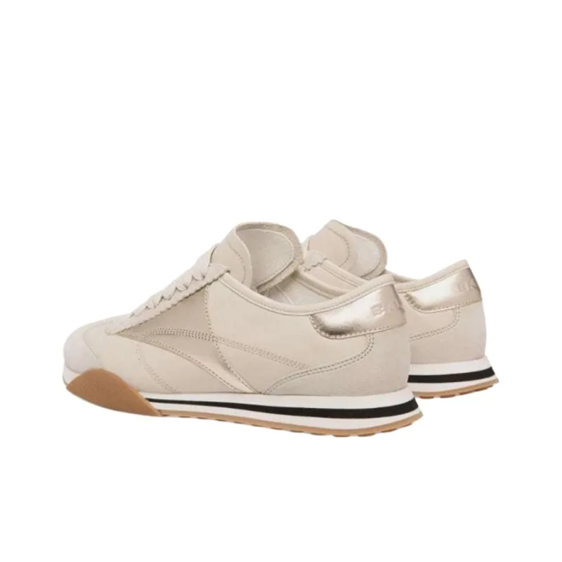 BALLY Susse Low Top Casual Shoes Women's Gold-3
