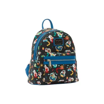 Disney Polyurethane Backpack Mini Women's Black